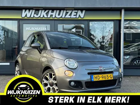 Fiat 500 0.9 TwinAir Turbo 500S met Climate Leder Sport Uitvoering Top Onderhouden