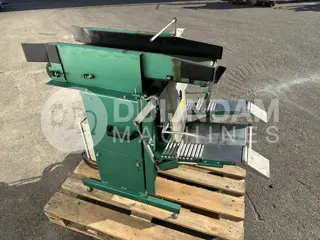 Greefa kistenvuller Automatische dozenvuller voor kleine fruitdozen