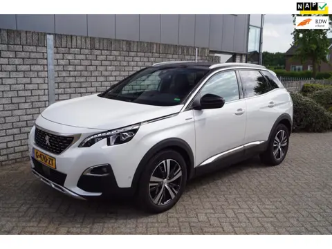 Peugeot 3008 1.6 PureTech GT Line Autom Half Leder Sportst Stoelverw Navi Camera Apple Carplay Clima