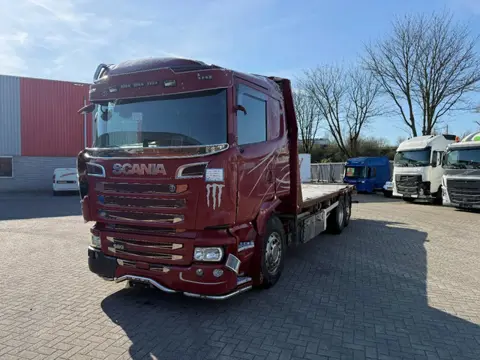 Scania R580 V8 / RETARDER / HYDRAULICS / FULL-AIR / ALCOA / LEATHER / AUTOMATIC / EURO-6 / 2014