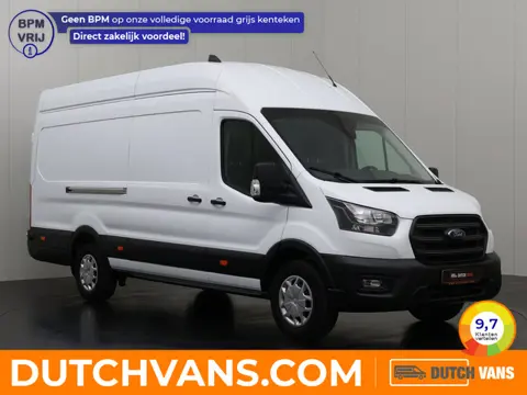 Ford Transit 130PK L4H3 Jumbo | Camera | Trekhaak | 3-Zits | Airco | Cruise | Betimmering