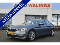 BMW 5 Serie 520d luxury comfortzetels led navi leer trekhaak nl auto! Dealer onderhouden