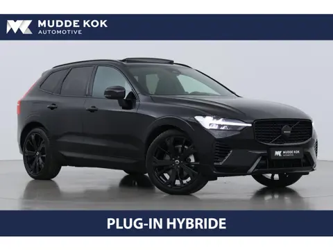 Volvo XC60 T6 Plug-in hybrid Ultra Black Edition | Bowers&Wilkins | Luchtvering | Trekhaak | Massage