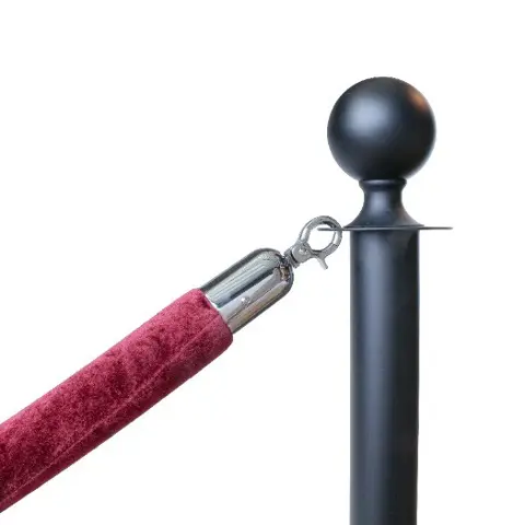 Afzetkoorden voor afzetpalen - Touw of velours