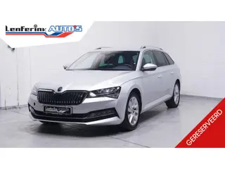 Skoda Superb Combi 1.4 TSI iV Style Navi Leder/alcantara Camera Stoel- en voorruitverwarming Apple C
