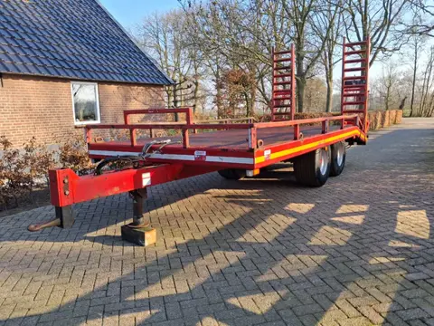agpro Oprijwagen/dieplader 14 ton (bj 2008)