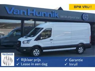 Ford Transit 350L 130PK L3H2 BPM VRIJ!! Sync4 Navi, 360 Camera, LM Velg, Trekhaak!! NR. A92