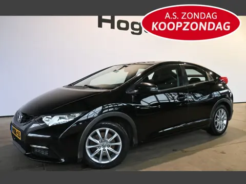 Honda Civic 2.2D Comfort Clima Navigatie Lichtmetaal Goed Onderhouden! Inruil Mogelijk!