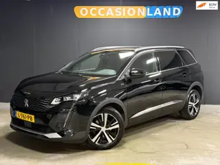 Peugeot 5008 1.6 PureTech GT 7pers|PANO|LED|KEYLESS|360CAM|DODEHOEK|ACC|SFEER|BLUETOOTH|CARPLAY|18IN