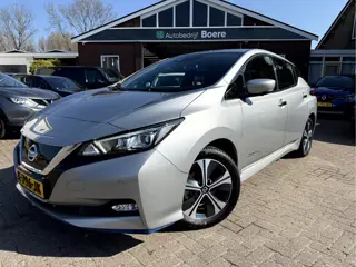 Nissan Leaf e+ Tekna 62 kWh SOH 93.2%, Leer, 360 camera, 17''Lmv