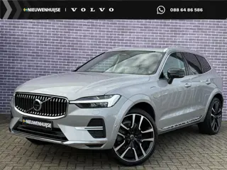 Volvo XC60 2.0 T6 Plug-in hybrid AWD Ultimate Bright | Long range | Trekhaak | Adaptive cruise contr