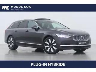 Volvo V90 T6 Plug-in hybrid Plus Bright | Panoramadak | Luchtvering Achter | ACC | Trekhaak | BLIS |