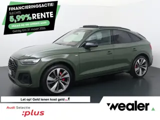Audi Q5 Sportback 55 TFSI e S edition Competition | 367 PK | SoH 95% | Trekhaak | Panoramadak | Luch