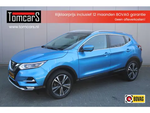 Nissan QASHQAI 1.2DIG-T 116PK N-Connecta Pano-dak/Trekhaak/Navigatie/Camera/Keyfree/Parkeerhulp