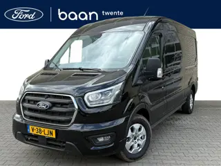 Ford Transit L3H2 350 2.0 TDCI 165pk Limited | Trekhaak | Dubbele schuifdeur | Bijrijdersbank / Stoe