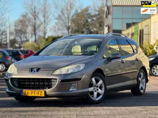 Peugeot 407 SW 2.0-16V XT Pack | Automaat | Leder elektrische stoelen| Panoramadak | Parkeersensoren