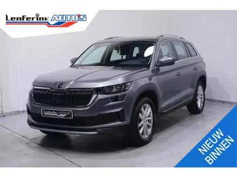 Skoda Kodiaq 1.5 TSI Business Edition 7p. 1e Eig. NAP 7-Zits PDC v+a Leder/stof Navi Ledkoplampen Ap