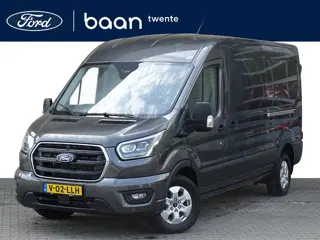 Ford Transit 350 L3H2 2.0 TDCI 165pk Limited | Full Options | Dubbele Schuifdeur | Bijrijdersbank | 