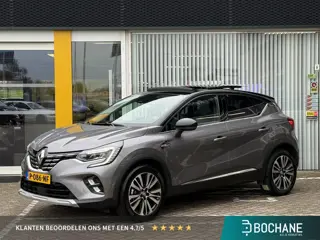 Renault Captur 1.6 E-Tech Plug-in Hybrid 160 Initiale Paris | Glazen schuif-kantel dak | Leer | Stoe