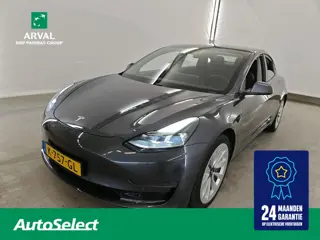 Tesla Model 3 Long Range AWD 75 kWh 351pk | SOH 93% | 24 maanden Bovag garantie | Zwart interieur | 