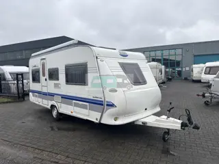 Hobby 495 UL Enkele bedden, mover, tent, luifel (bj 2005)