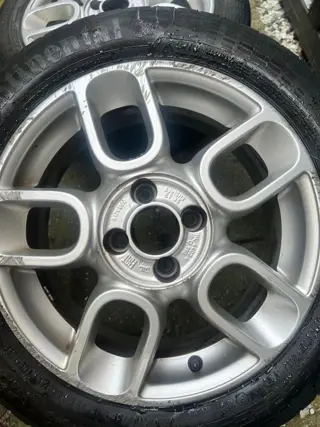 Lichtmetalen velgen Fiat 500 etc.