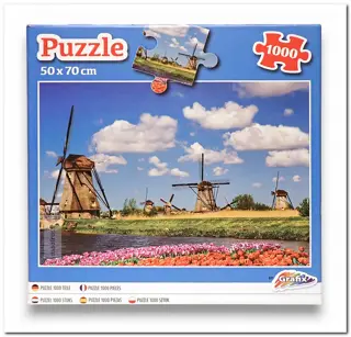 Windmolens - Grafix - 1000 Stukjes