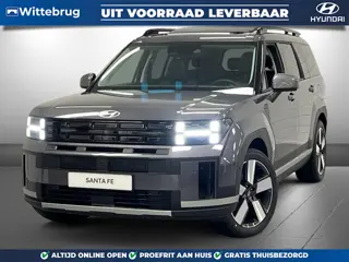 Hyundai Santa Fe 1.6 T-GDI HEV Premium Sky 7p. Nieuw model! Full Hybride met Panorama Schuifdak, Nav