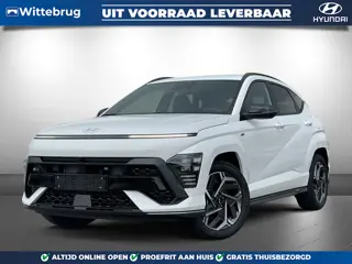 Hyundai KONA 1.6 GDI HEV N Line Full Hybride Automaat met Navigatie, Adaptive Cruise Control en Spor