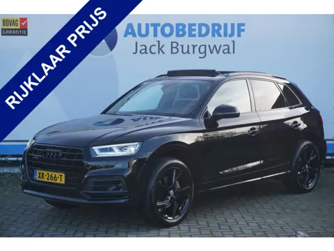 Audi Q5 2.0 TFSI 252PK S-Tronic Quattro Sport S Line Black Edition Wegkl. trekhaak | Panoramadak | C