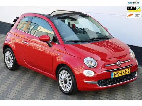 Fiat 500 C 0.9 TwinAir Turbo Lounge Navi Leder Airco NAP !!