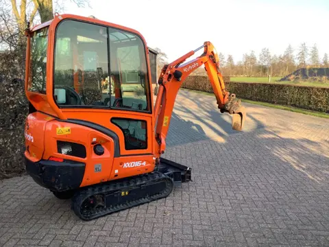 Kubota Kx 016–4 2198 uur met hydraulische snel wissel.