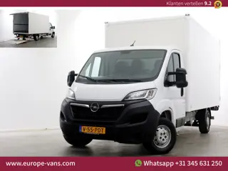 Opel Movano 2.2D 140pk Bakwagen met laadklep 1.060kg laadvermogen 08-2023