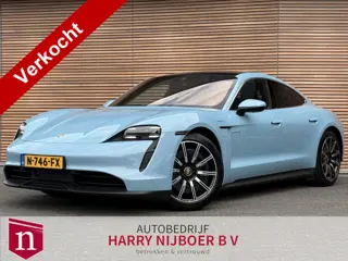 Porsche Taycan 4S Performance 93 kWh 490Pk! Panodak / Luchtvering / Sport Chrono / Bose / Leer / PPF