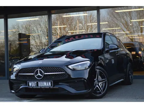 Mercedes-Benz C-Klasse Estate 300 e AMG Led Leder Panorama Memory Sfeer Camera 360 Head-Up Augmented