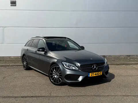 Mercedes-Benz C-klasse Estate AMG C43 4MATIC (bj 2017) PANO|CARBON|BURMESTER|MEMORY