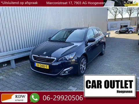 Peugeot 308 SW 1.2 PureTech Blue Lease Premium AUTOMAAT, Clima, Pano, Navi, CC, Multimediaschermen a