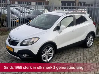 Opel Mokka 1.4 T Cosmo 140PK NL AUTO NAP! Schuifdak l Navi l Camera l 19"LMV l Leer l Stoel&stuurver