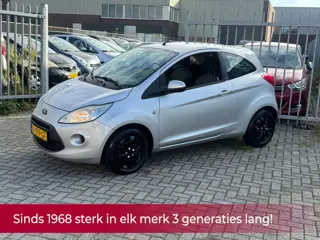 Ford Ka 1.2 Trend 69PK! Airco l Elek ramen l Elek spiegels l AUX l Radio! Topstaat l Goed onderhoude