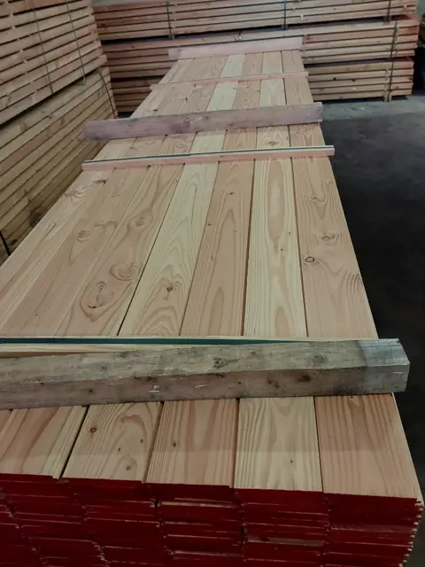 douglas dakbeschot 20mm dik 130mm breed lang 4m nieuw voor dakbeschot