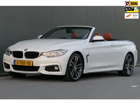 BMW 4-serie Cabrio 428i xDrive M-Sportpakket NAP HUD Sportstoelen