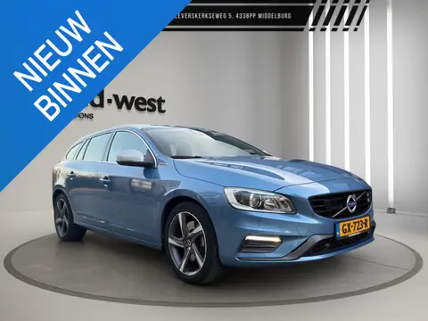 Volvo V60 2.4 D6 Twin Engine R-Design ACC Blis Dakraam Leder
