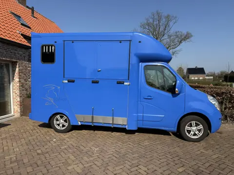 Opel Movano PAARDENWAGEN | HORSETRUCK | MVV | CLASSIC 3 | 2010 | MANUEL | 3-SEAT | 150PK | MARGE | N