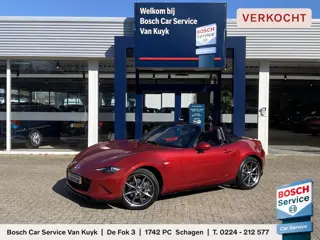 Mazda MX-5 2.0 SkyActiv-G 160 GT-M / Vol-Leder / 160 PK / 59.000 KM! / Cruise-Control / Bose-Audio /
