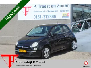 Fiat 500 1.2 Lounge Panoramadak/Airco/Radio-CD speler/Multifunctioneel stuurwiel/Bluetooth/15'' Lich