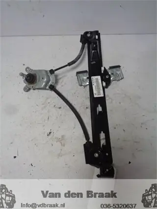 Seat Ibiza 5 deurs 2008-2015 Raammechaniek rechts achter handbediend