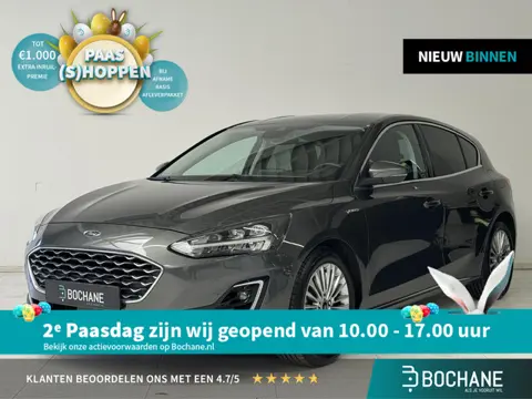 Ford Focus 1.0 EcoBoost Hybrid Vignale | Stoelverwarming | Leder | Navigatie | Achteruitrijcamera |