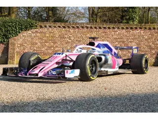 Force India Mercedes VJM10 Formula 1 "Ex-Esteban Ocon - Nine points-scoring finishes in 2017" Ten-ti