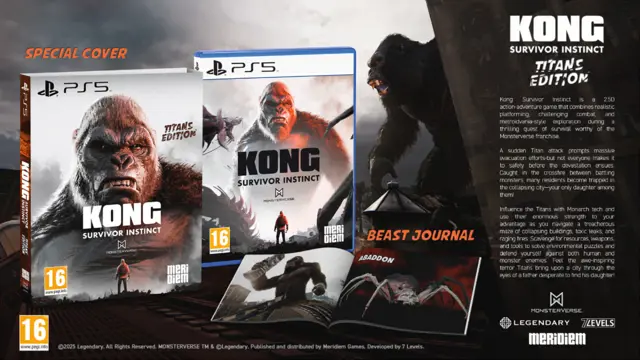 Kong: Survivor Instinct Titans Editions