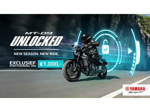 Yamaha MT-09 ABS Y-AMT (bj 2026, automaat)